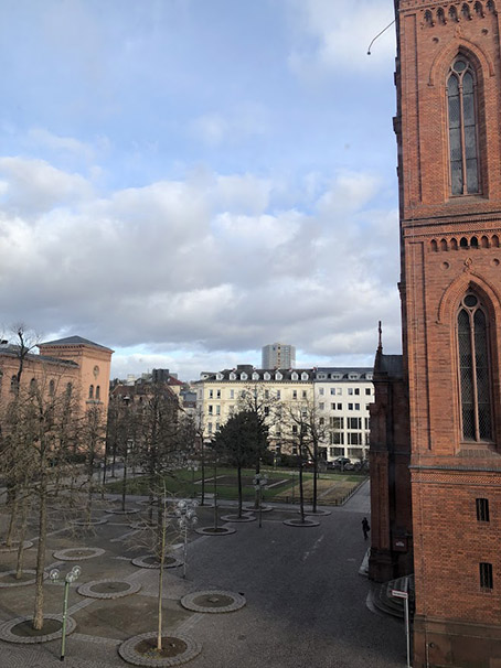 Magistratssitzungszimmer Ausblick