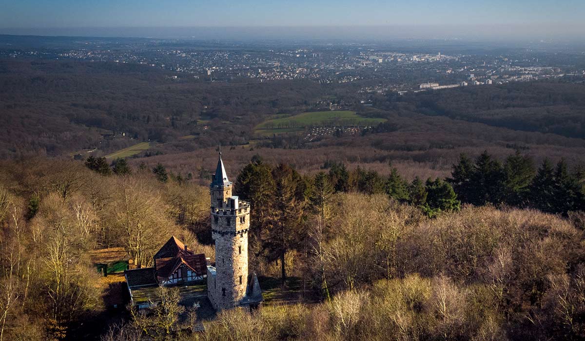 Luftaufnahme des Schläferskopf